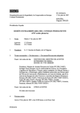 Journal of the 676th Special Plenary Meeting of the Permanent Council (es)