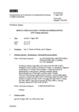 Journal of the 676th Special Plenary Meeting of the Permanent Council (it)