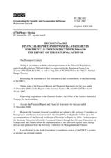 Permanent Council Decision No. 802