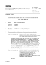 Journal of the 681th Special Plenary Meeting of the Permanent Council (es)