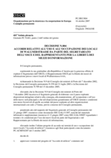 Permanent Council Decision No. 804 (it)