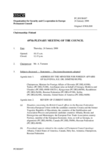 Journal of the 697th Plenary Meeting of the Permanent Council