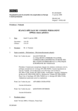 Journal of the 699th Special Plenary Meeting of the Permanent Council (fr)