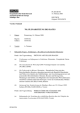 Journal of the 701st Plenary Meeting of the Permanent Council (de)