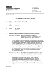 Journal of the 735th Plenary Meeting of the Permanent Council (de)