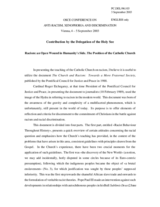 Contribution by the Delegation of the Holy See