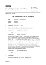 Journal of the 620th Plenary Meeting of the Forum for Security Co-operation