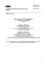 Commentary Report by Muslim Committee on Human Rights in Central Asia in Kazakhstan, Mr. Murat Telibekov