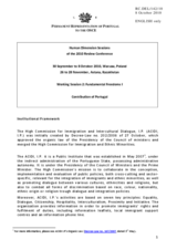 Contribution of Portugal