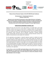 Statement by the Norwegian Helsinki Committee on Human Defenders in Central Asia