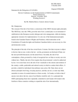 Statement by Ms. Marilou Reeve, Delegation of Canada