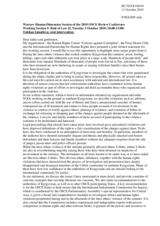 Statement by Ms. Tolekan Ismailova