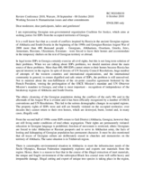 Statement by Coalition for Justice, Georgia