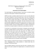 Intervention by the United Kingdom