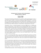 Statement by the Council for Global Equality, ILGA Europe, COC Nederland