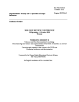 Statement by the Human Rights Educational Centre in Belarus, Mr. Valery Hrytsuk