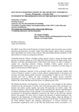 Statement by the Representative of the Republic of Armenia