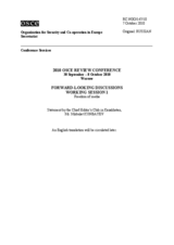 Statement by the Chief Editors Club in Kazakhstan, Mr. Mirbulat Kunbayev