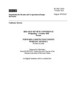 Statement by Uzbekistan, Komil Buzrukov, Deputy Executive Director of the National Association of Electronic Media