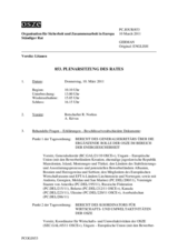 Journal der 853. Plenarsitzung des Rates