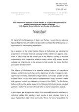 Statement by the Delegation of Spain, also on behalf of Turkey,  in response to the address by Farah Pandith, U. S. Special Representative to Muslim Communities and Hannah Rosenthal, U. S. Special Envoy to Monitor and Combat Anti-Semitism