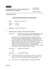 Journal of the 632nd Plenary Meeting of the Forum for Security Co-operation