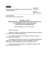 Decisión Nº 1005 del Consejo Permanente