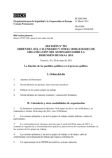 Decisión Nº 994 del Consejo Permanente