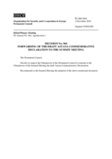 Permanent Council Decision No. 964