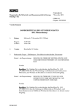 Journal der 893. Sondersitzung des Ständigen Rates