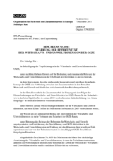 Beschluss Nr. 1011 des Ständigen Rates