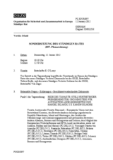 Journal der 897. Sondersitzung des Ständigen Rates