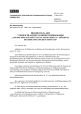 Beschluss Nr. 1031 des Ständigen Rates