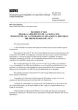 Decisión Nº 1031 del Consejo Permanente