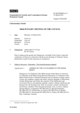 Journal of the 906th Plenary Meeting of the Permanent Council