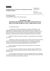 Decisione N.1040 del Consiglio permanente