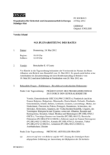 Journal der 913. Plenarsitzung des Ständigen Rates 