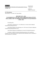 Beschluss Nr. 1040 des Ständigen Rates