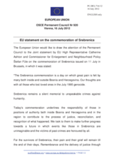 Statement by the Cypriot Presidency of the Council of the EU on the seventeenth anniversary of the massacre in Srebrenica, Bosnia and Herzegovina