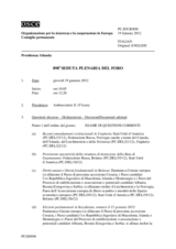 Giornale della 898a Seduta plenaria del Consiglio permanente