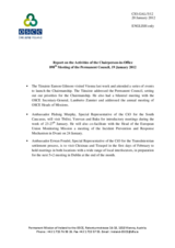 Report on the activities of the Chairperson-in-Office