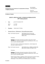 Giornale della 895a Seduta speciale del Consiglio permanente