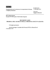 Decisione N.1019 del Consiglio permanente