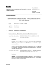 Diario de la 845ª Sesión extraordinaria del Consejo Permanente