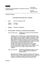 Diario de la 844ª Sesión plenaria del Consejo Permanente 