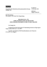 Beschluss Nr. 972 des Ständigen Rates