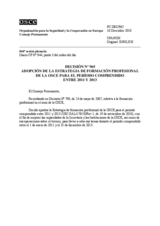 Decisión Nº 965 del Consejo Permanente