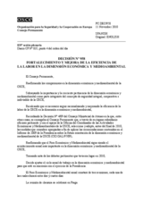Decisión Nº 958 del Consejo Permanente
