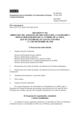 Decisión Nº 95 del Consejo Permanente