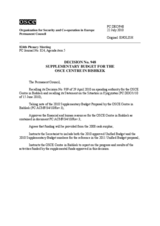 Permanent Council Decision No. 948